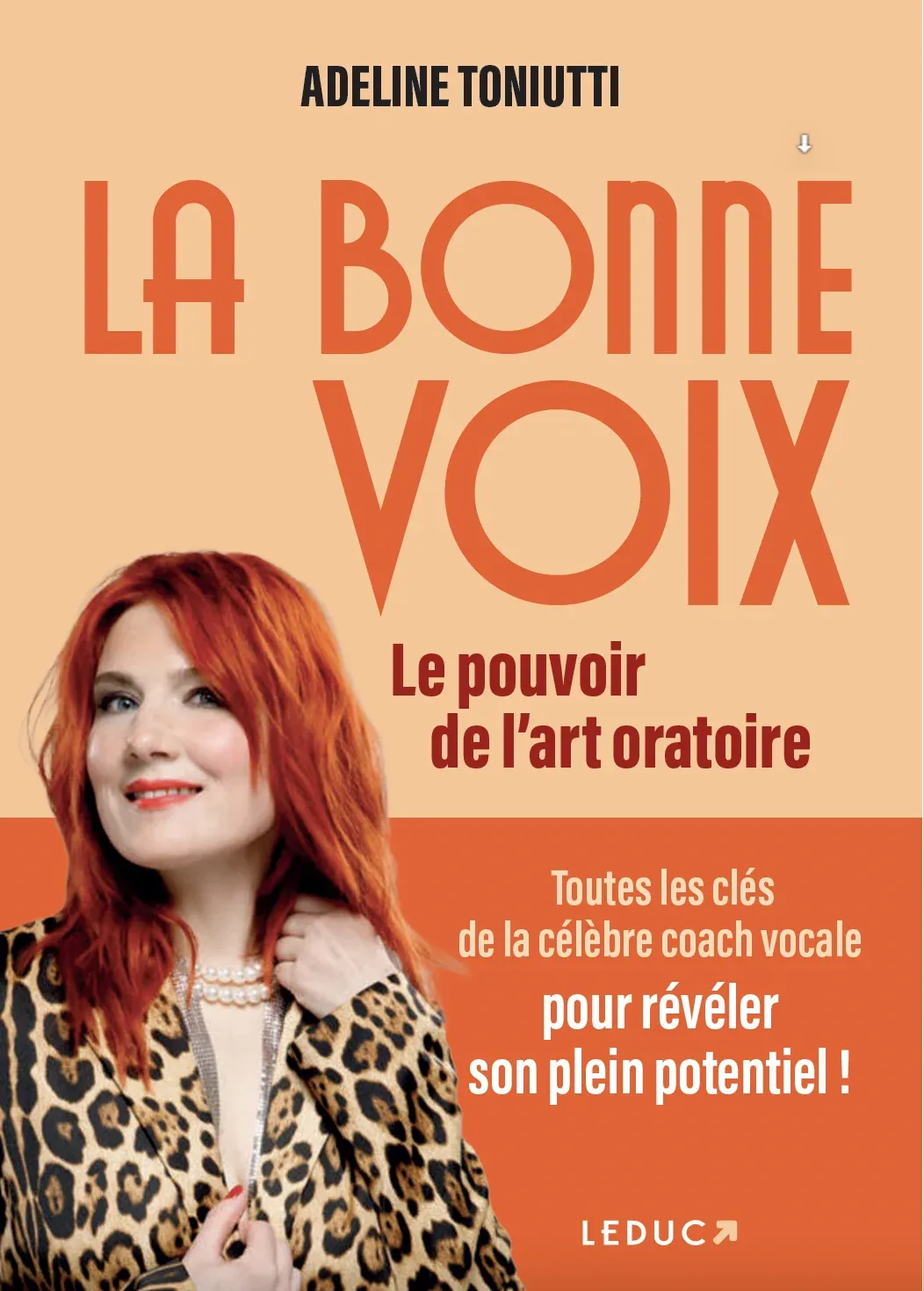 Couverture de La Bonne Voix, d’Adeline Toniutti, Éditions Leduc